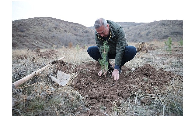 58 Bin Fidan Muhsin Yazıcıoğlu Vefa Ormanı’nda Toprakla Buluştu