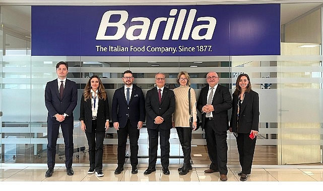İtalya Ankara Büyükelçisi Barilla Bolu Fabrikasında Ziyaret Etti