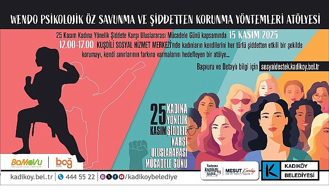 Kadıköy’de Kadınlar Şiddete Karşı Birlikte Güçleniyor