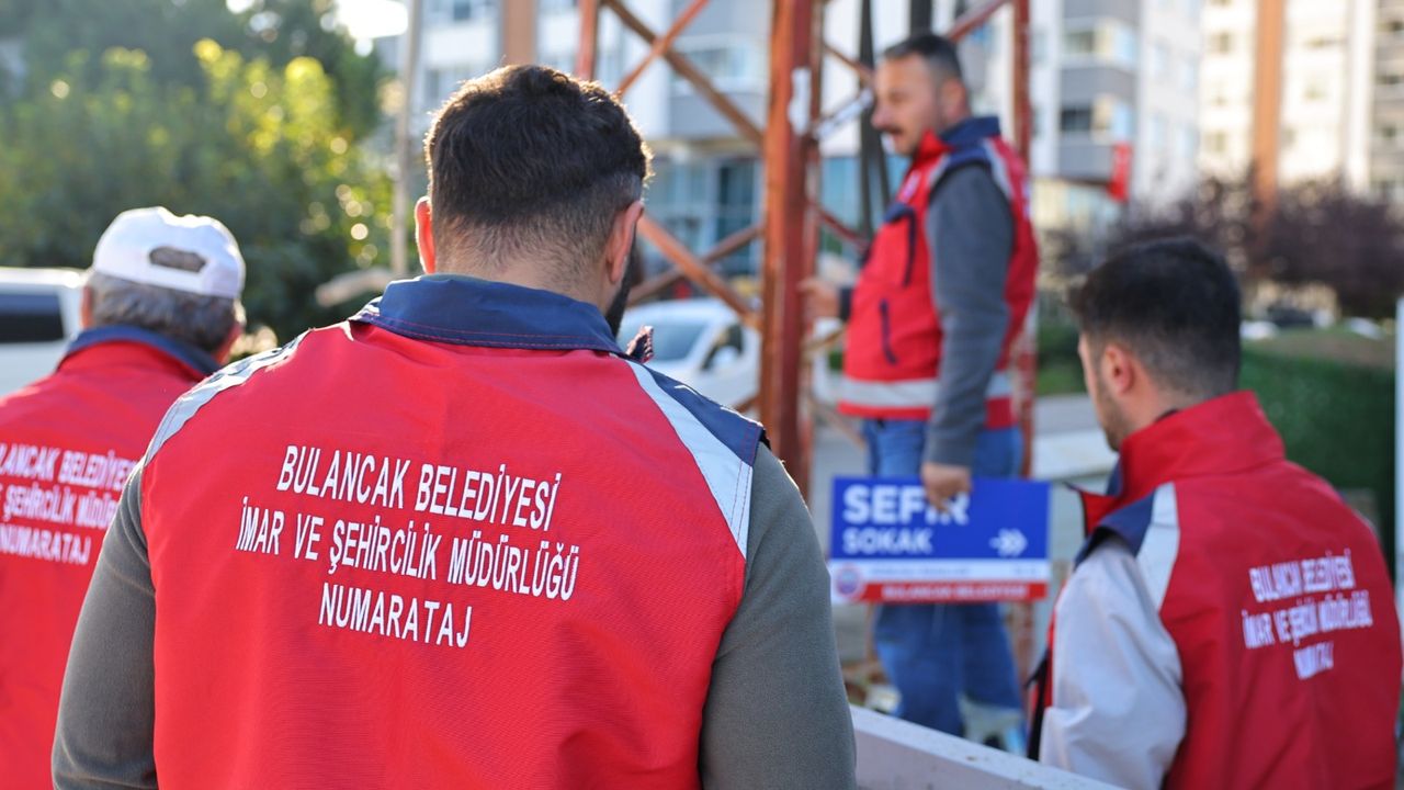 Bulancak’ta cadde sokak numaraları güncelleniyor