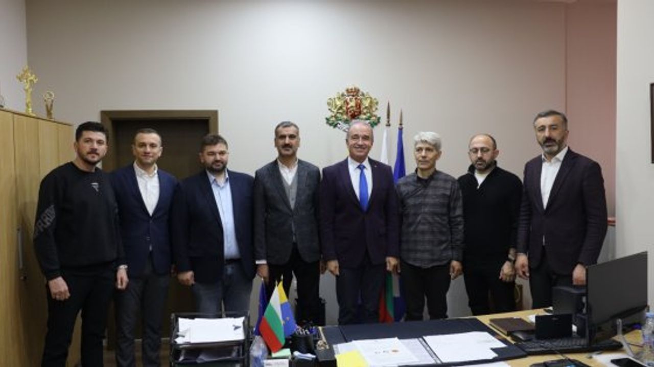 Kocaeli Büyükşehir heyetinden Asenovgrad Belediyesi’ne ziyaret