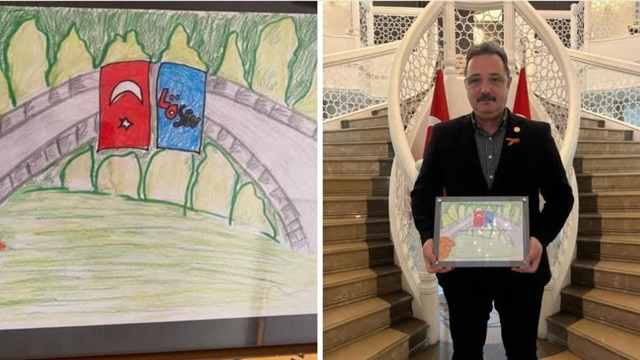 TİMBİR Genel Başkanı Dr. Süleyman Basa’ya LÖSEV’den anlamlı hediye