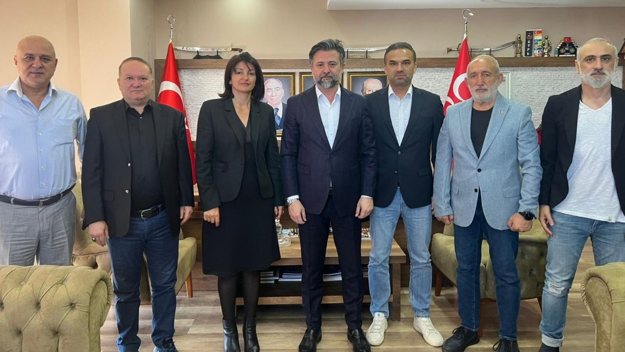 TİMBİR Antalya Şubesi’nden MHP İl Başkanlığı’na ziyaret