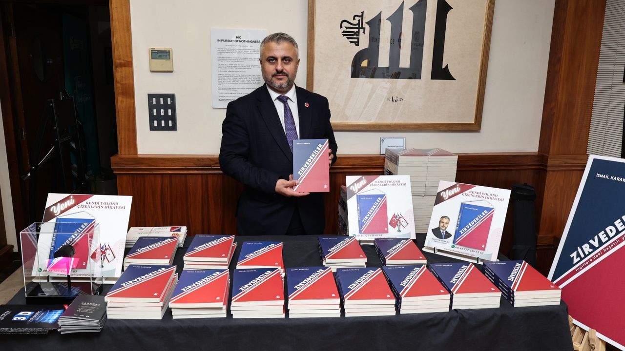 Londra’da ” Zirvedekiler” kitabı lansmanı muhteşem bir katılım ile gerçekleştirildi