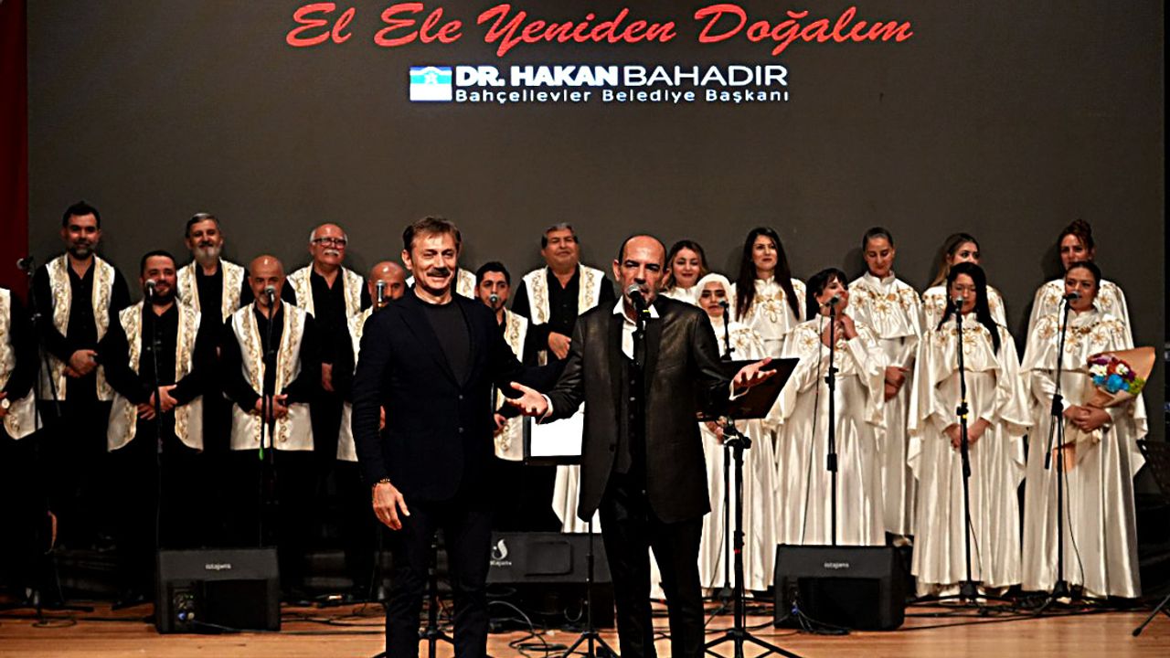 Bahçelievler’de Medeniyetler Korosu’ndan unutulmaz gece