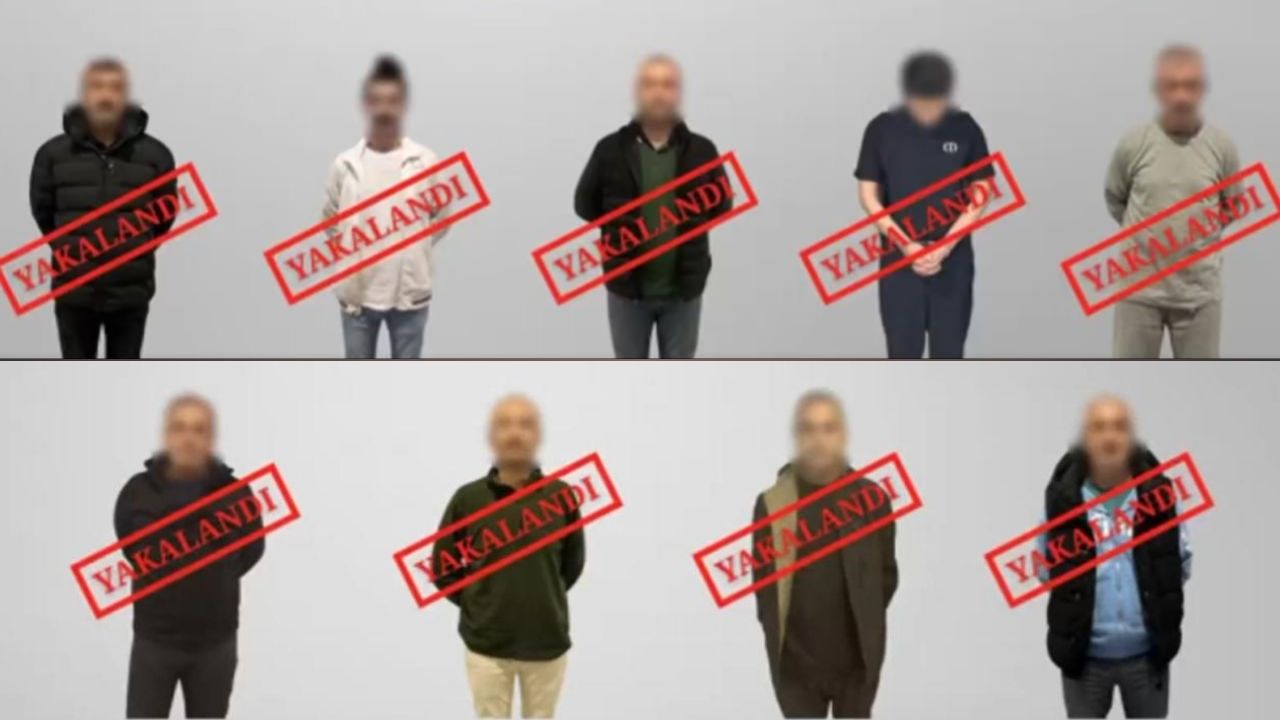 Kırmızı bültenle aranan 9 suçlu Türkiye’ye getirildi