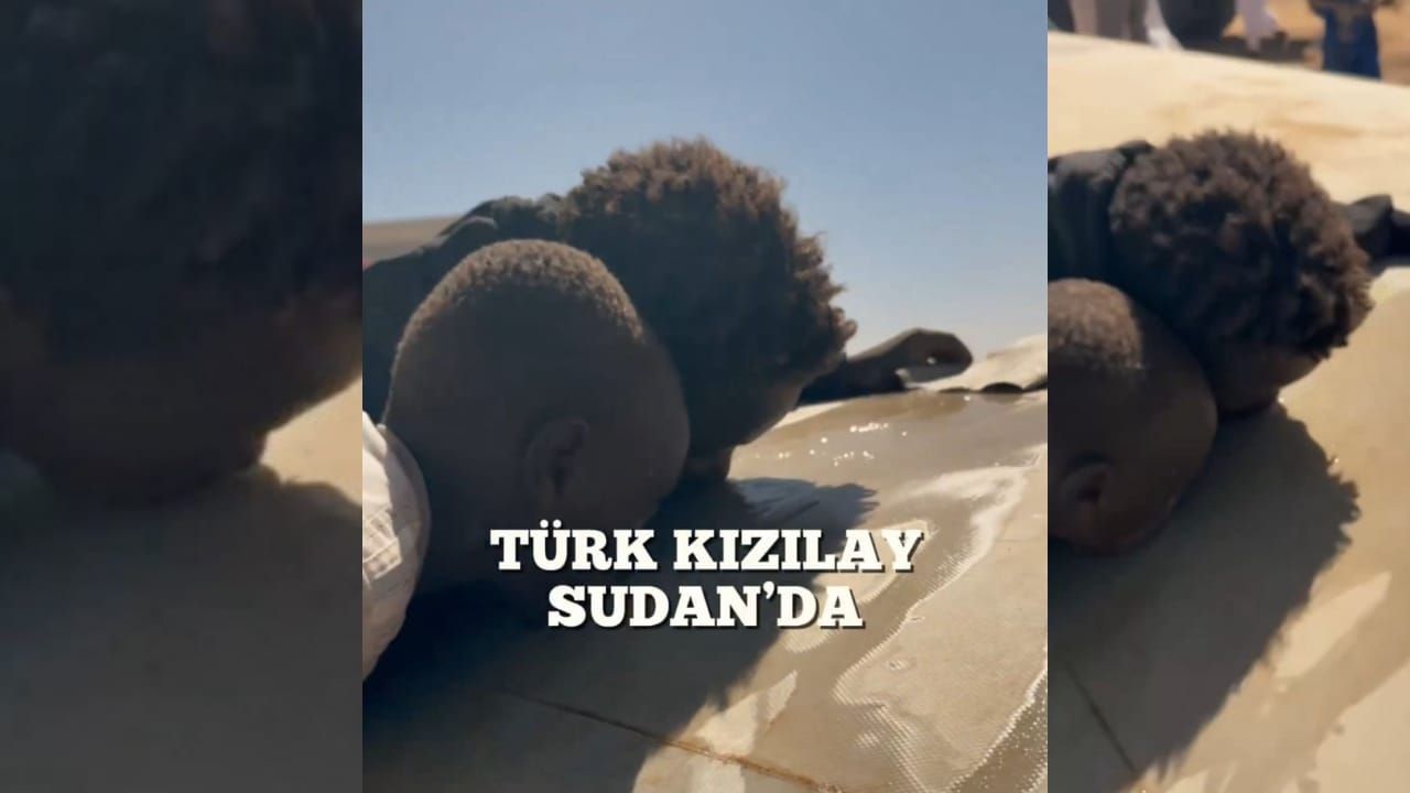 Kızılay’ın Sudan paylaşımındaki görüntüler tepki çekti