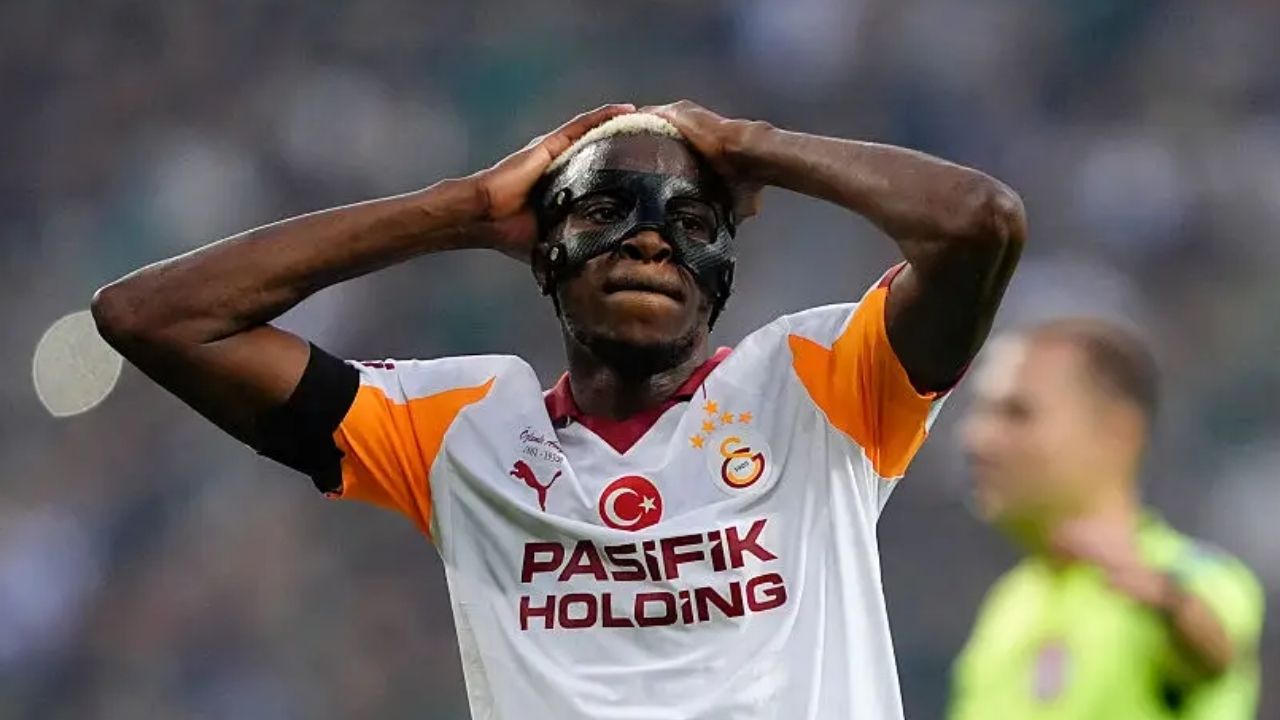 Galatasaray’da Osimhen alarmı: Derbiye yetişecek mi?