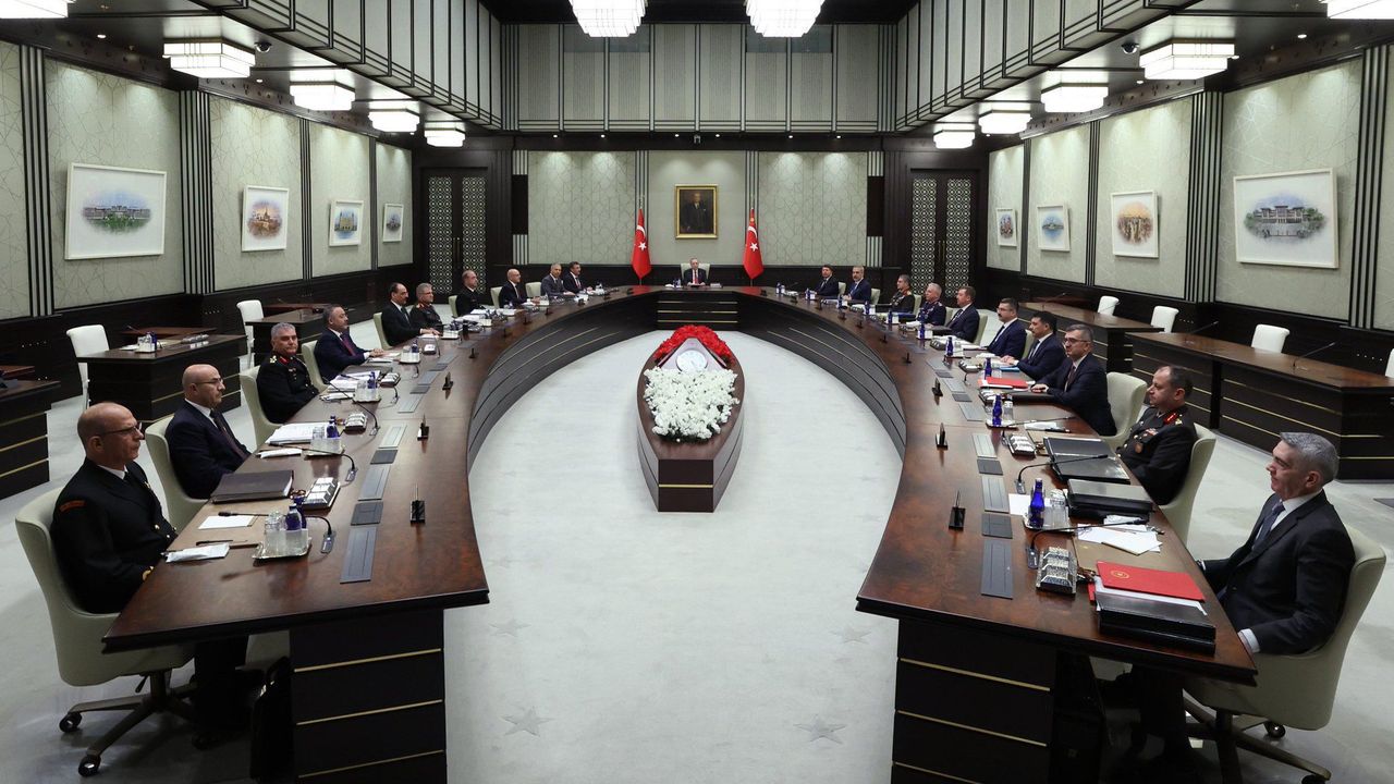 Milli Güvenlik Kurulu, Cumhurbaşkanı Erdoğan başkanlığında toplandı