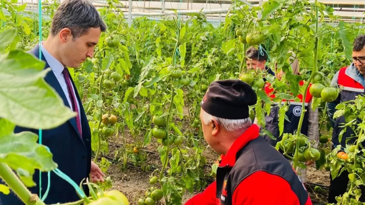 Çamlık’ta tarıma yerinde destek ziyareti