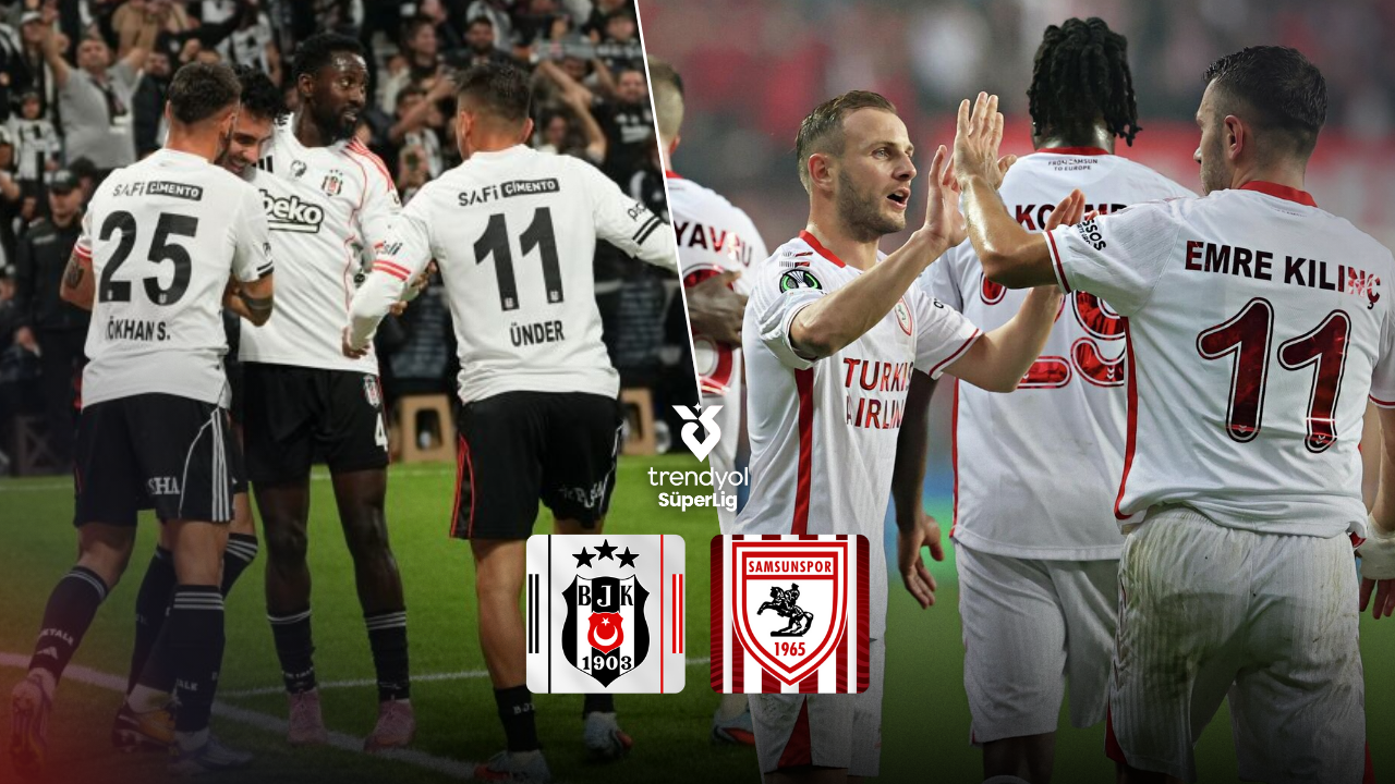 Beşiktaş Tüpraş Stadyumu’nda Samsunspor’u ağırlıyor