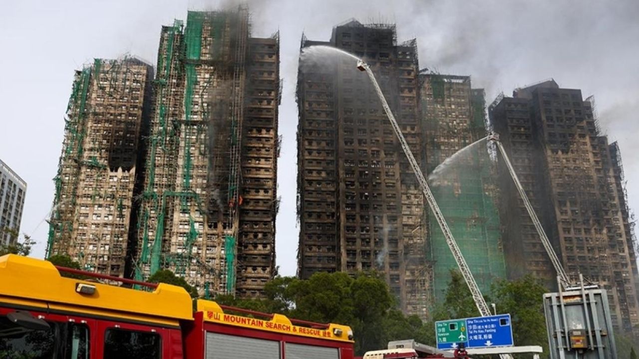 Hong Kong’da yangın faciasında ölü sayısı 55 oldu