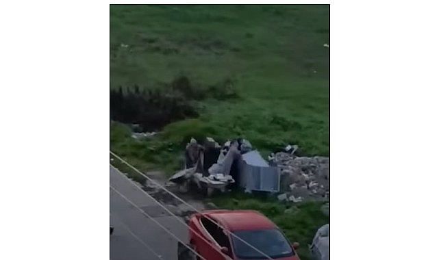 Atıkları araziye döken kişilere cezai işlem