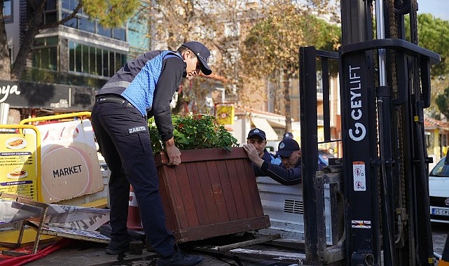 Ayvalık Belediyesi’nden Yol İşgallerine Karşı Kesintisiz Denetim