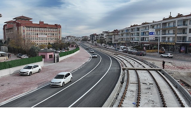 Başkan Altay Adliye – Şehir Hastanesi Raylı Sistem Bağlantısında Çalışmaların Sona Yaklaştığını Açıkladı