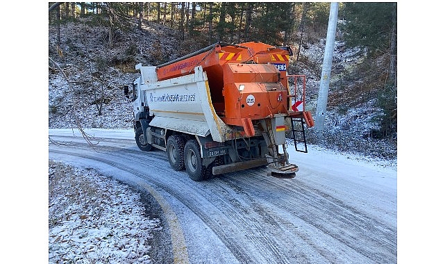 Başkan Çerçioğlu: “Karla Mücadele Çalışmalarına İlimizin Yüksek Kesimlerinde Başladık”