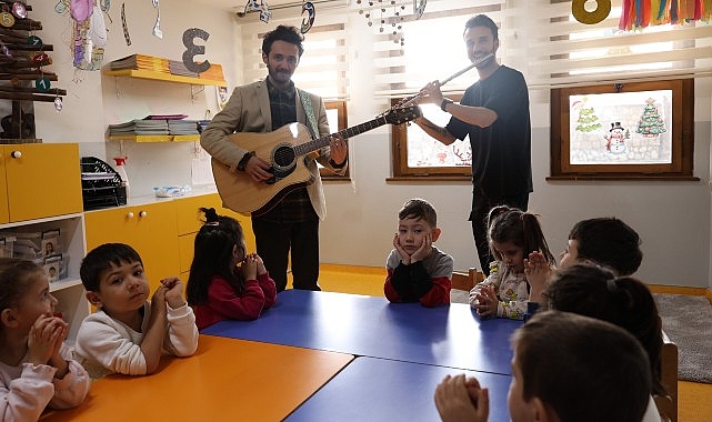 Başkan Çerçoğlu ile Çocuklar Notaların Renkleriyle Tanıştı