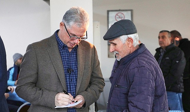 Başkan Dalgıç’tan “Buradayım. Dinliyorum” Buluşmaları