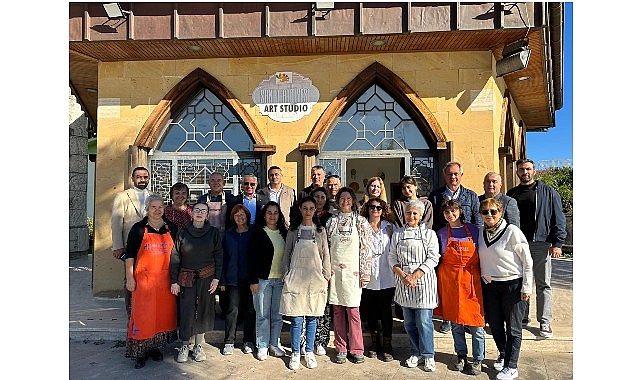 Başkan Topaloğlu’ndan seramik sanatçılarına ziyaret