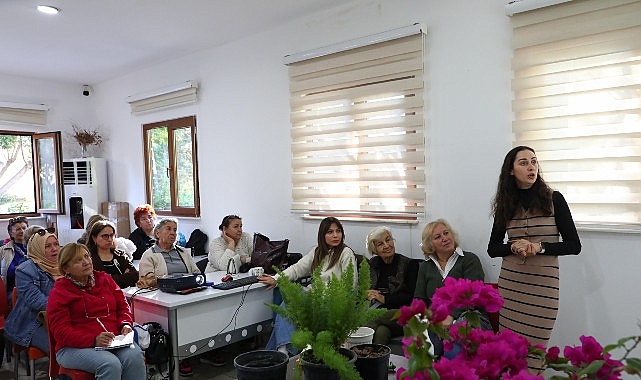 Büyükşehir’den yaş almış bireylere evde çiçek yetiştiriciliği eğitimi