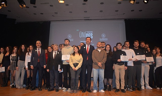 Ege Üniversitesi “ÜNİDES Sertifika Töreni’ne ev sahipliği yaptı