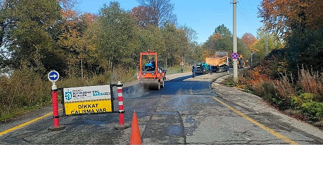 Kartepe zirve yolunda tüm işlemler tamam