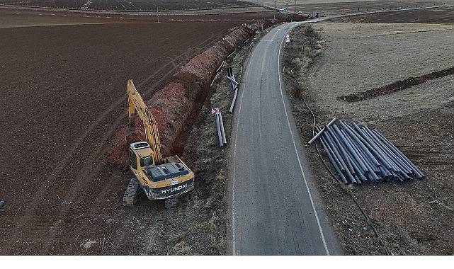 Konya Büyükşehir Sarayönü’nün Su Altyapısını Yeniliyor