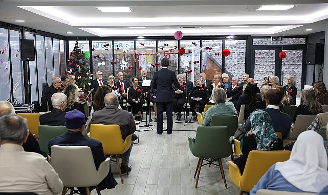 Nilüfer’de yaşlılar yeni yılı coşkuyla karşıladı