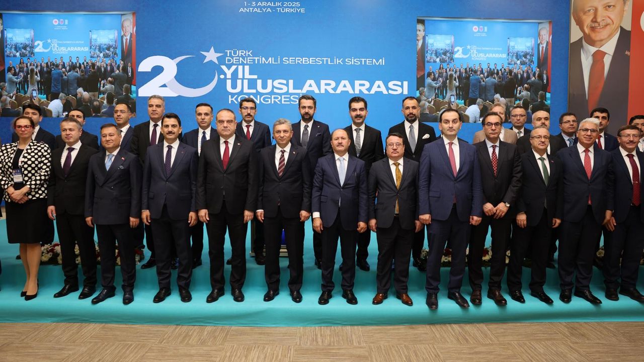 Türk Denetimli Serbestlik Sistemi’nde 20. Yıl Gururu; Uluslararası Kongre başladı