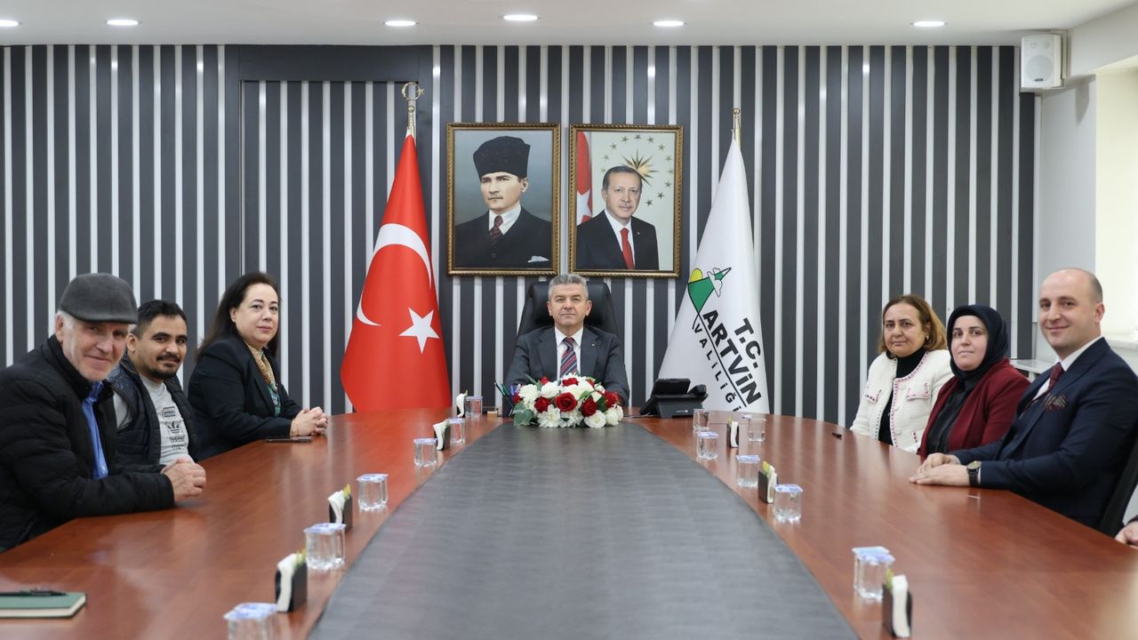 Artvin Valisi Ergün’e “Dünya Engelliler Günü” ziyareti