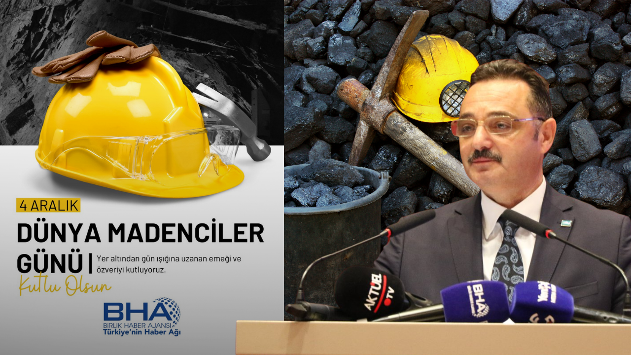 TİMBİR Genel Başkanı Basa’dan 4 Aralık Dünya Madenciler Günü mesajı