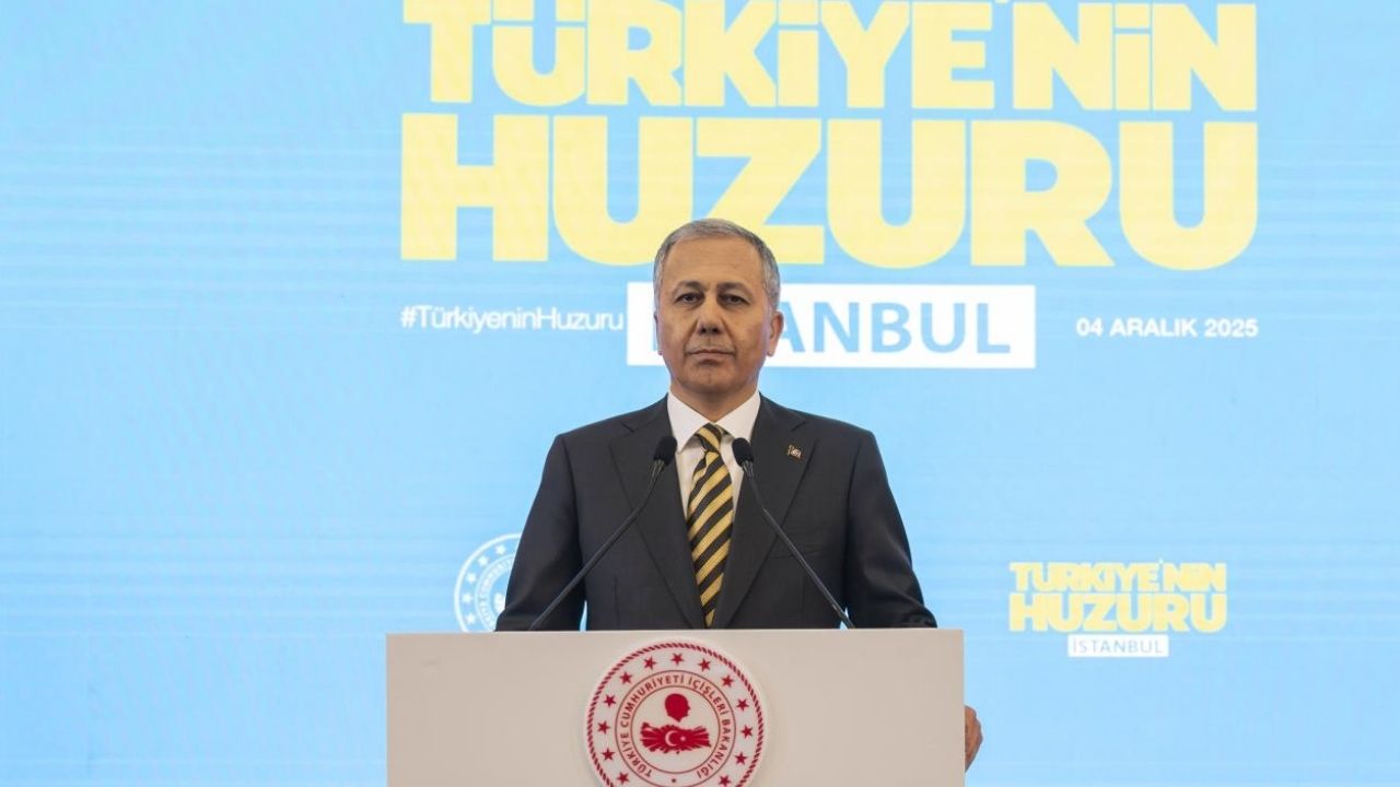 Bakan Yerlikaya: İstanbul ve Türkiye’de suç oranları azaldı