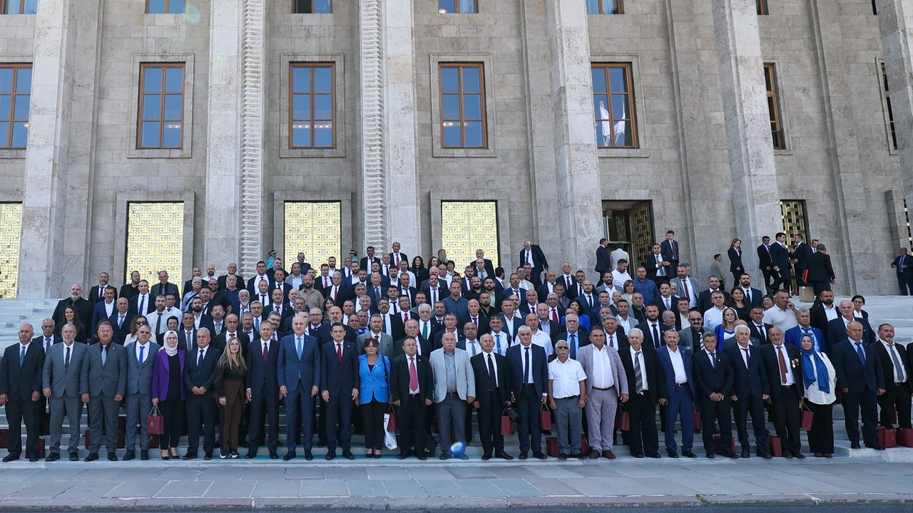 KKTC Muhtarları TBMM’de