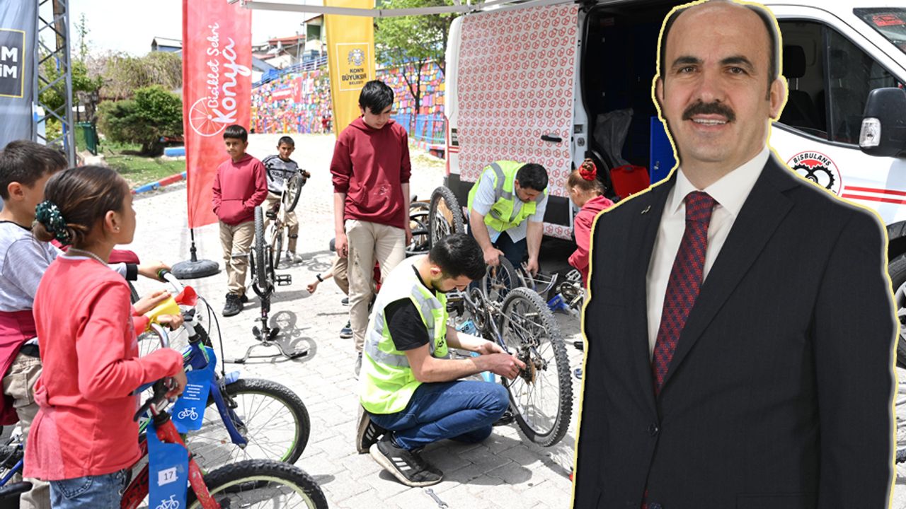 Konya’da çocuklara trafik ve bisiklet güvenliği eğitimi