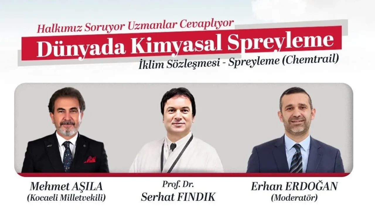 Gebze’de “Chemtrail ve İklim Sözleşmesi” paneli düzenlenecek