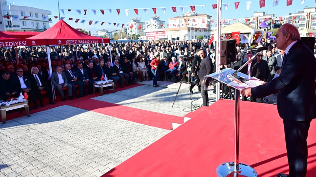 Kepez’in Mir Mehmet Selim Unat Taziye ve Semt Evi hizmete açıldı