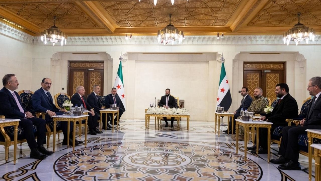 Fidan, Güler ve Kalın Şam’da: Türkiye–Suriye ilişkileri masada