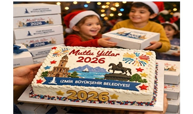Yeni yıl pastaları bu yıl da Büyükşehir’den