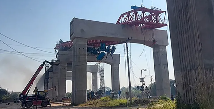 Tayland’da İnşaat Vinci Trenin Üzerine Düştü: En Az 22 Ölü