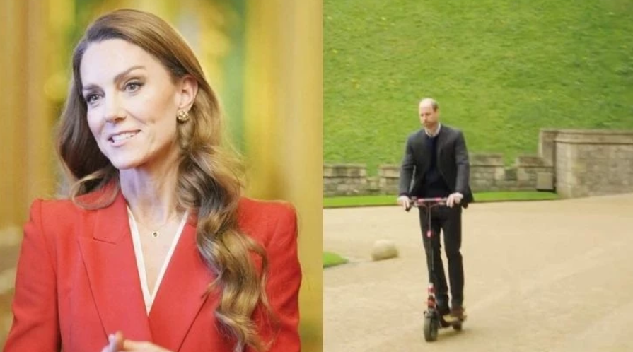 Kraliyet Gündemi: Prenses Kate’ten “Kırmızı” Jest, Prens William’a Scooter Yasağı!