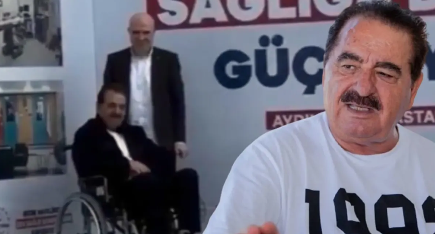 İbrahim Tatlıses’ten Aydın’da Vefa Örneği: Tekerlekli Sandalyede Protokolde