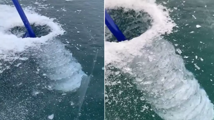 Baykal Gölü’nde Doğa Mucizesi: Buz Burgusunun Bile Yetmediği Derinlik