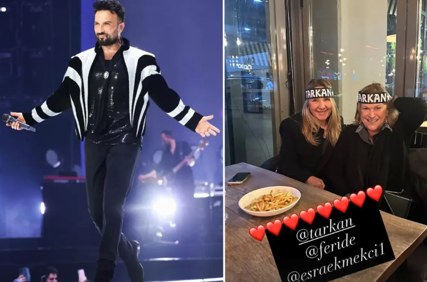 İş Dünyasının Zirvesinden Tarkan’a Tam Destek: Güler Sabancı Bandanasıyla Konserde!