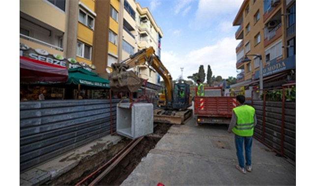 Bayraklı’da su baskınlarına 140 milyonluk çözüm