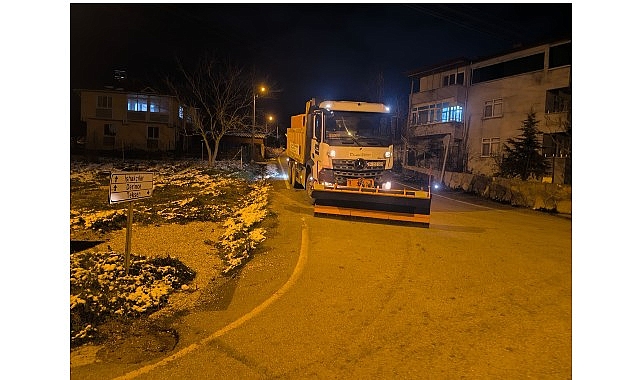 Büyükşehir ekipleri yeni yılda da nöbette