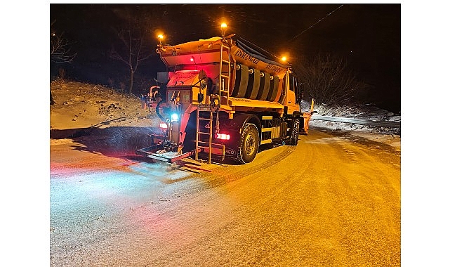 Kar Yağışı Osmangazi’de Hayatı Aksatmadı