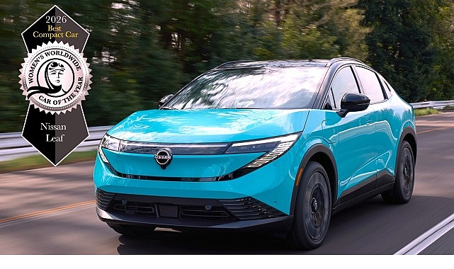 Nissan LEAF, Women’s Worldwide Car of the Year (WWCOTY) Jürisi Tarafından Dünyanın En İyi Kompakt Otomobili Seçildi
