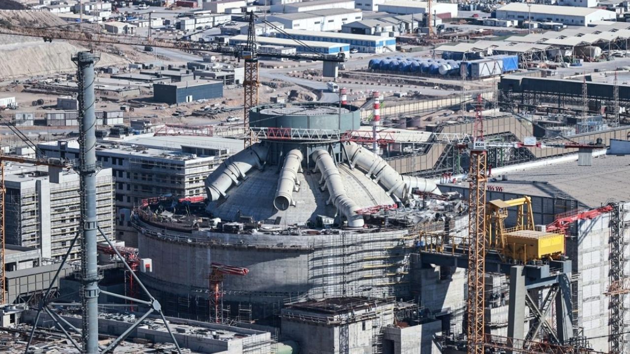Akkuyu’da geri sayım: İlk reaktör yüzde 99 tamamlandı