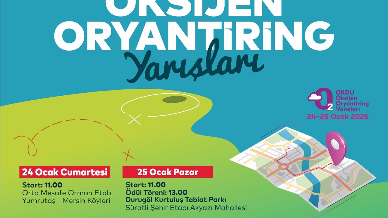 Ordu Oryantiring yarışlarına ev sahipliği yapacak