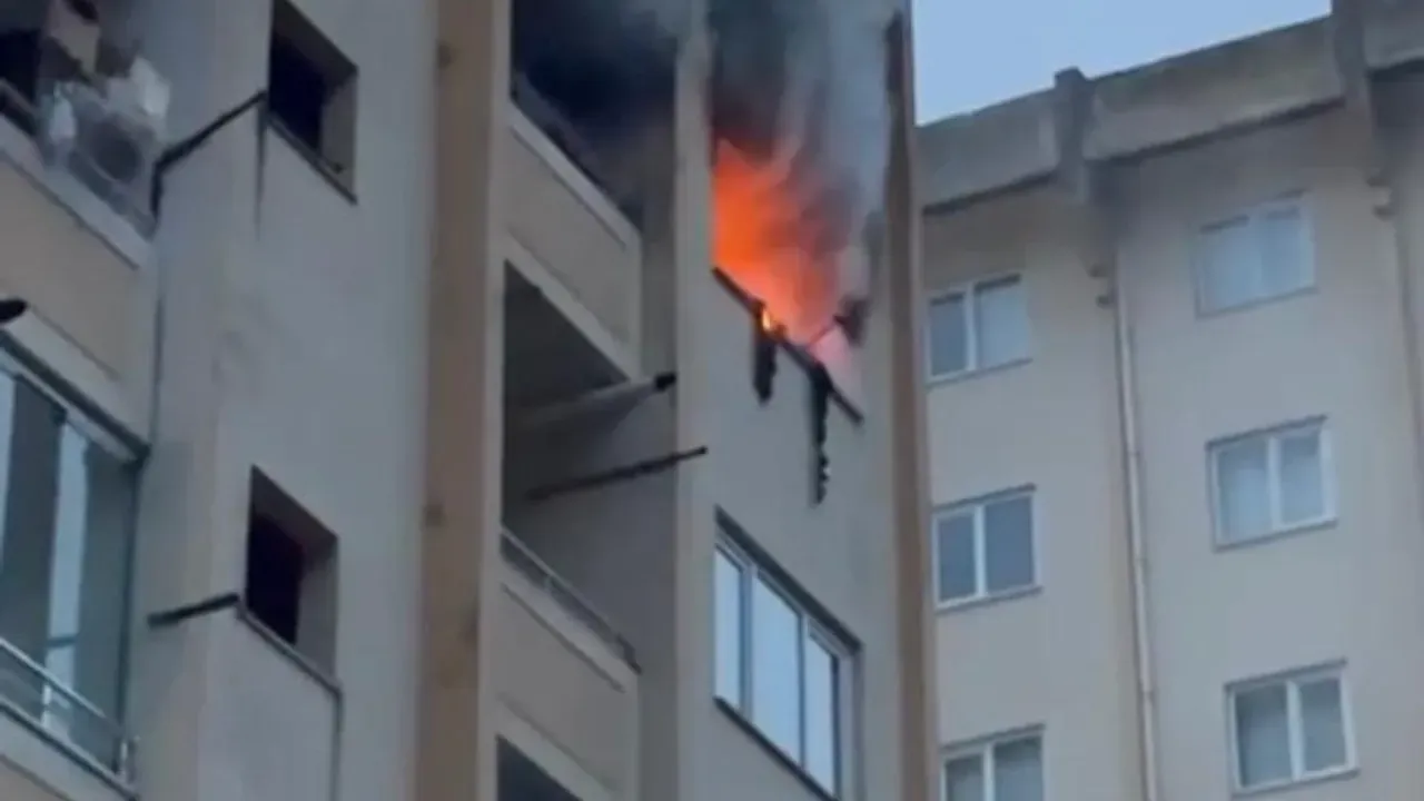 Giresun Merkez Batlama TOKİ’de yangın